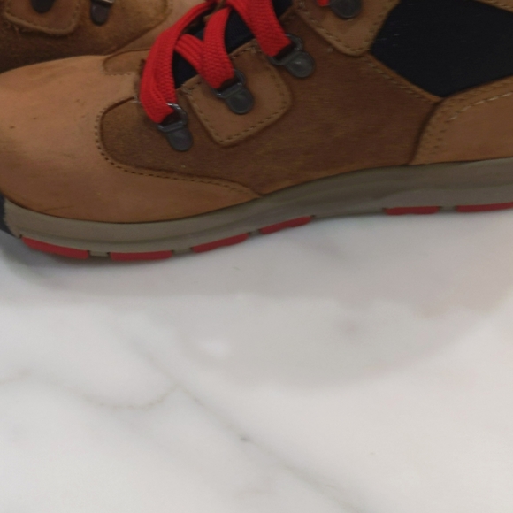 Timberland Earthkeepers Scramble Boots leather tan kids size 3 - Picture 11 of 12